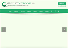 Tablet Screenshot of mcnultyoutdoors.com